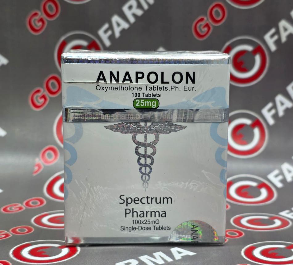 Spectrum Anapolon 25мг/таб цена за 100табл купить в России